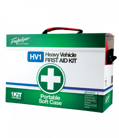 HV1 Heavy Vehicle First Aid Kit by Trafalgar - 876475 , 