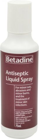 Betadine Spray 75ml - 9482 , 