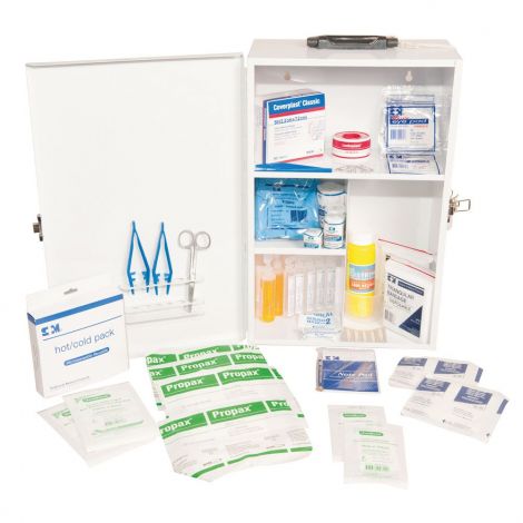 Low Risk Workplace Kit (30+) in a Wall Mounted Metal 2FE Cabinet - 96000 , 