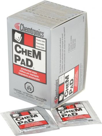 Chem Pads (50) Isopropanol Penetrated Wipes - 98928 ,