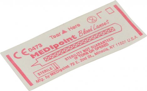 Blood Lancet Singles - Metal - 995171 , 