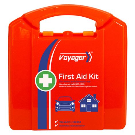 VOYAGER 2 Series Plastic Neat First Aid Kit 19 x 17.5 x 7cm - AFAK2P , 