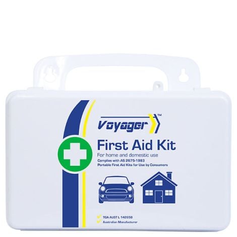 VOYAGER 2 Series Plastic Waterproof First Aid Kit 13 x 21 x 7.5cm - AFAK2W , 