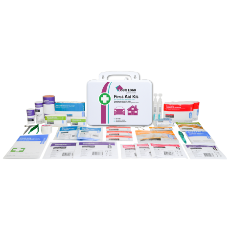 DEFENDER 3 Series Plastic Waterproof First Aid Kit 17.6 x 24.8 x 7.6cm - AFAK3W , 