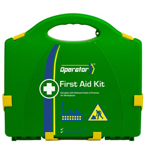 OPERATOR 5 Series Plastic Neat First Aid Kit 28 x 34 x 10cm - AFAK5P , 