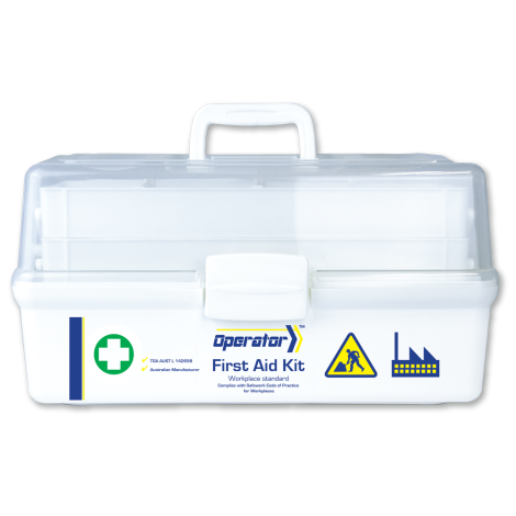 OPERATOR 5 Series Plastic Tacklebox First Aid Kit 42 x 21 x 22cm - AFAK5T , 
