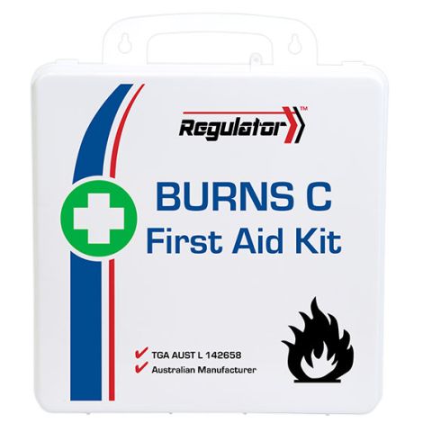 REGULATOR Burns C First Aid Kit 26 x 35.5 x 8.8cm - AFAKBNC , 