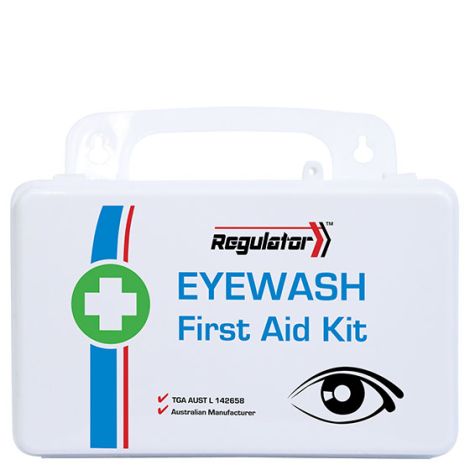 REGULATOR Eyewash First Aid Kit 13 x 21 x 7.5cm - AFAKEW , 