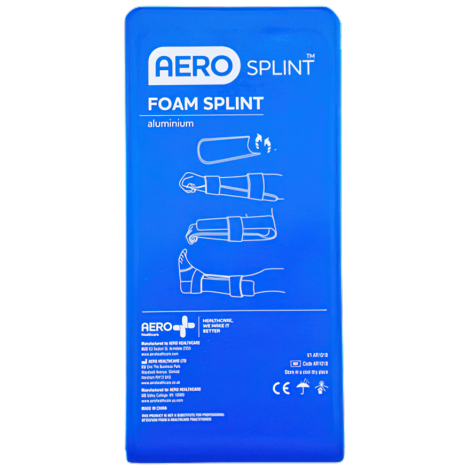 AEROSPLINT Folded Aluminium Foam Splint 90 x 11cm - AR1018F , 