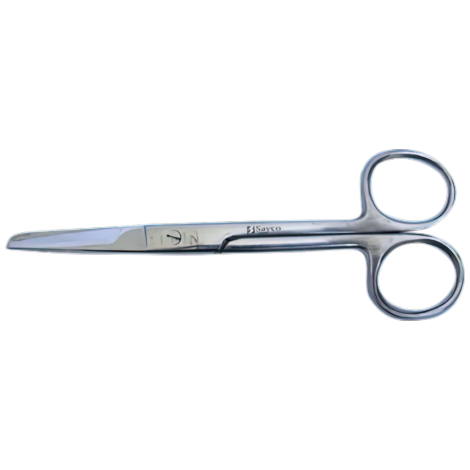 AEROINSTRUMENTS Stainless Steel Sharp/Blunt Scissors 13cm - ASC13 , 