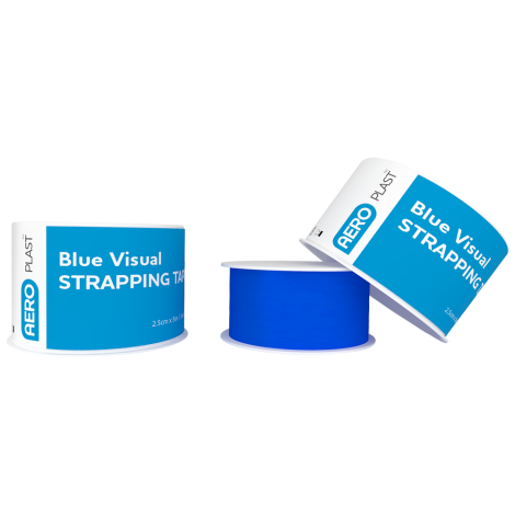 AEROPLAST Visual Strapping Tape 2.5cm x 5M Box/12 - AV2010 , 