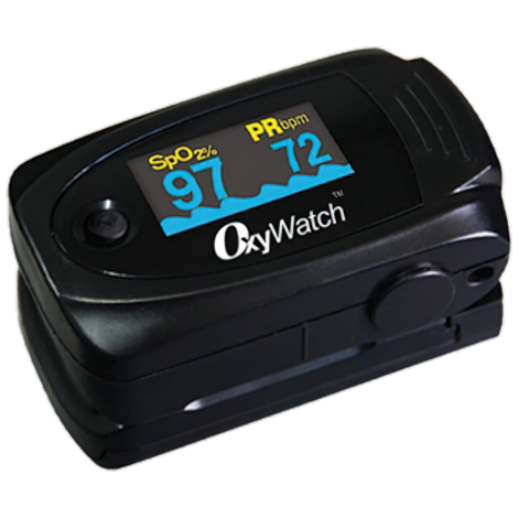 ChoiceMMed Black Finger Pulse Oximeter - C63 , 