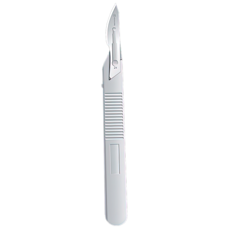 AEROINSTRUMENTS Sterile No 24 Scalpel Blade &amp; Handle - CH2871 , 