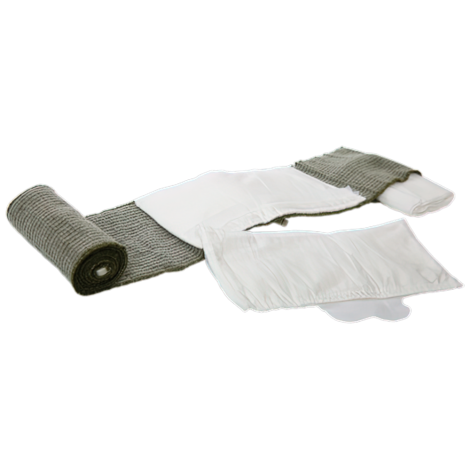 FIRSTCARE Military Tactical Trauma Treatment Bandage 10 x 17cm (Green) - FCP-T3 , 
