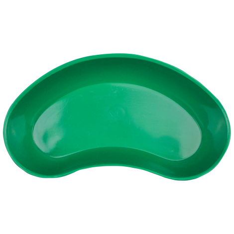Disposable Green Plastic Kidney Dish 200mL - KD150D , 