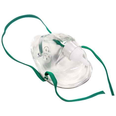 Oxygen Therapy Mask without Tubing - Child (GST FREE) - OX002 , 