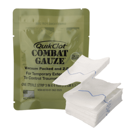 QUIKCLOT Haemostatic Combat Gauze 7.5cm x 3.65M - QC-CG , 