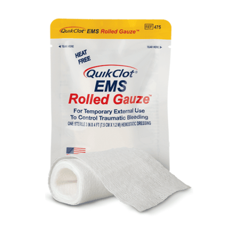 QUIKCLOT Haemostatic EMS Roll 7.5cm x 1.2M - QC-EMSR , 