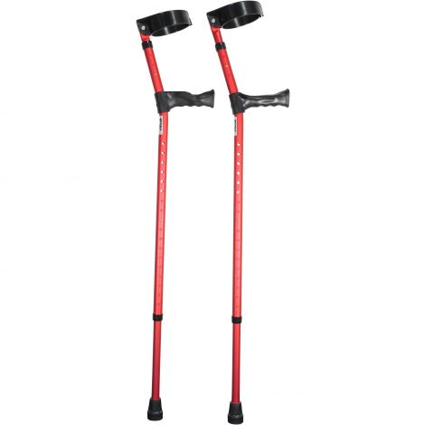 Double Adjustable Forearm Crutch With Anatomical Handle - RC3425 , 
