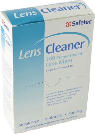 Lens Cleaning Wipes Allegro - Box of 100 - SP20 , 
