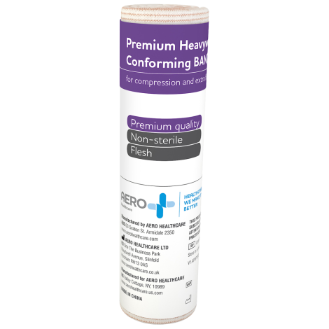 AEROFORM Premium Heavyweight Conforming 15cm x 4.5M Wrap/12 - AFHP150 , 