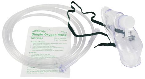 Oxy Therapy Mask with Tubing - WEB-OTMT , 