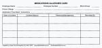 Allergy Cards (10) - 190 , 