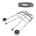Ez2care Deluxe Two Button Folding Walker - Ez2care Deluxe Two Button Folding Walker by Ez2care, 