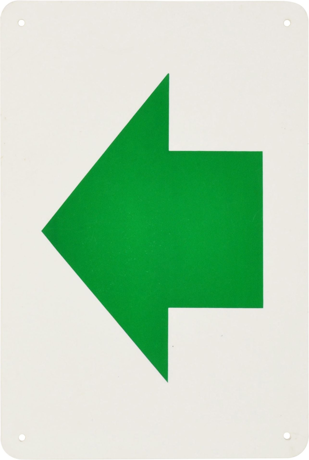 Sign - Arrow 135 x 200mm P