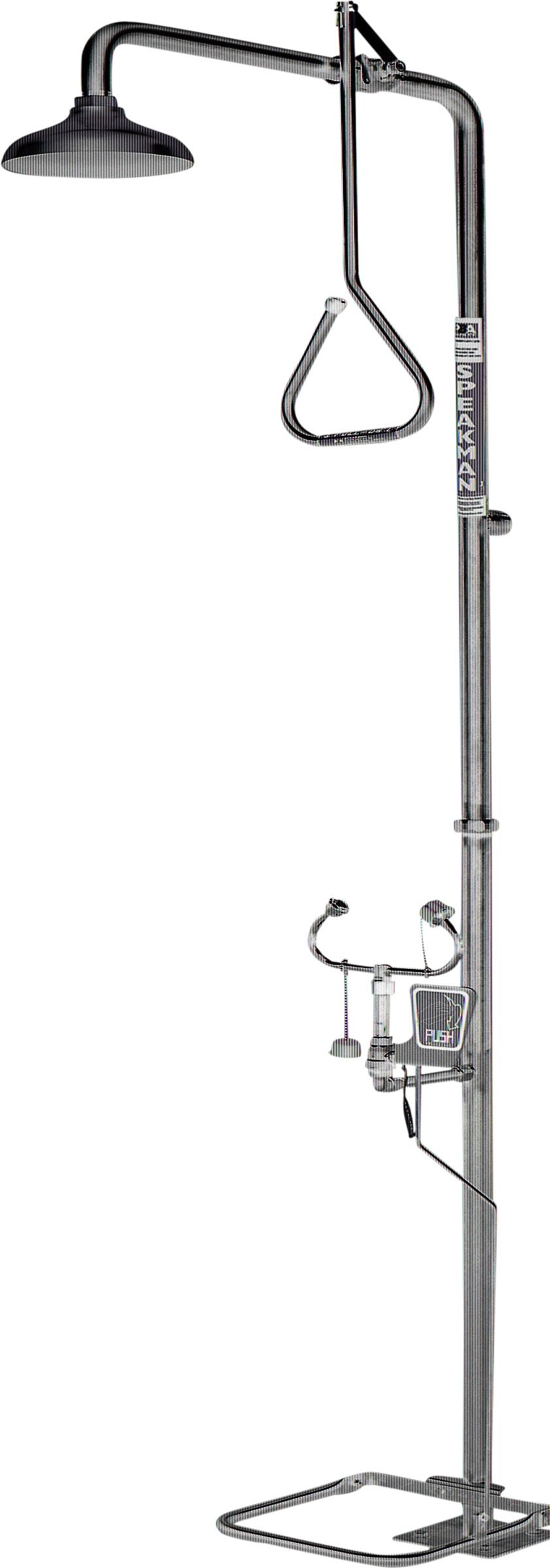 Combination Shower Aerated Eye Wash Free Standing