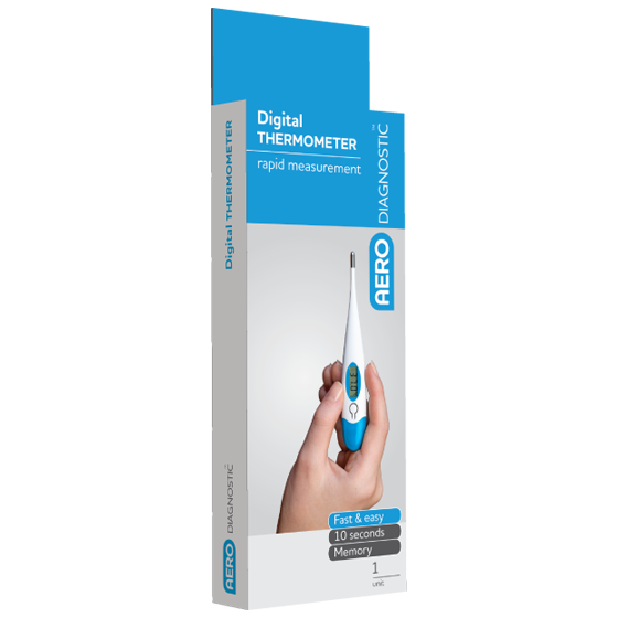 AERODIAGNOSTIC Digital Clinical Thermometer