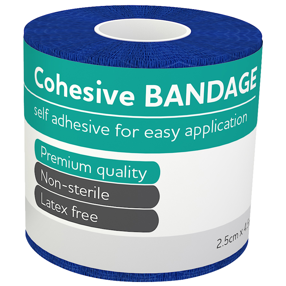 AEROBAN Cohesive Bandage 2.5cm
