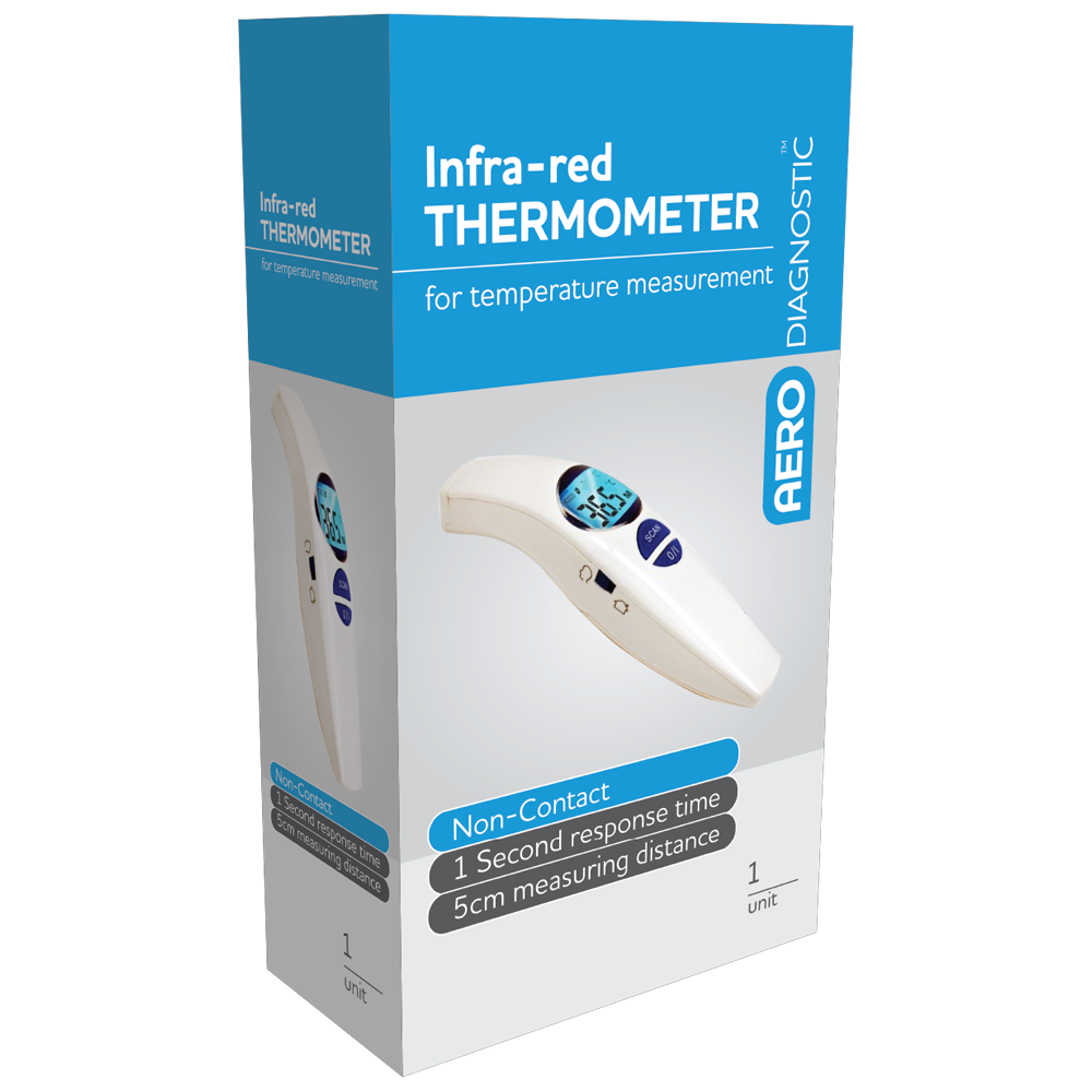 AERODIAGNOSTIC Slimline Infrared Forehead Thermometer